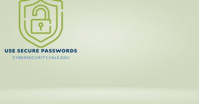Picture of Use Secure Passwords virtual background