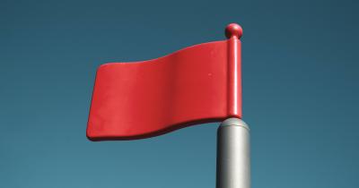 Red lego flag