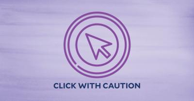 Click with Caution Hero