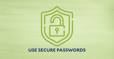 Use Secure Passwords Hero