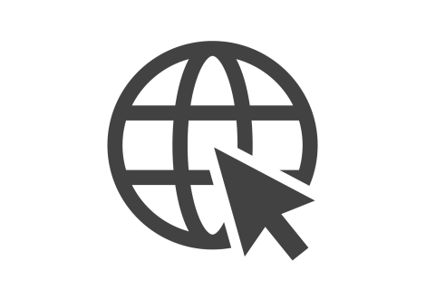 Icon representing the Internet